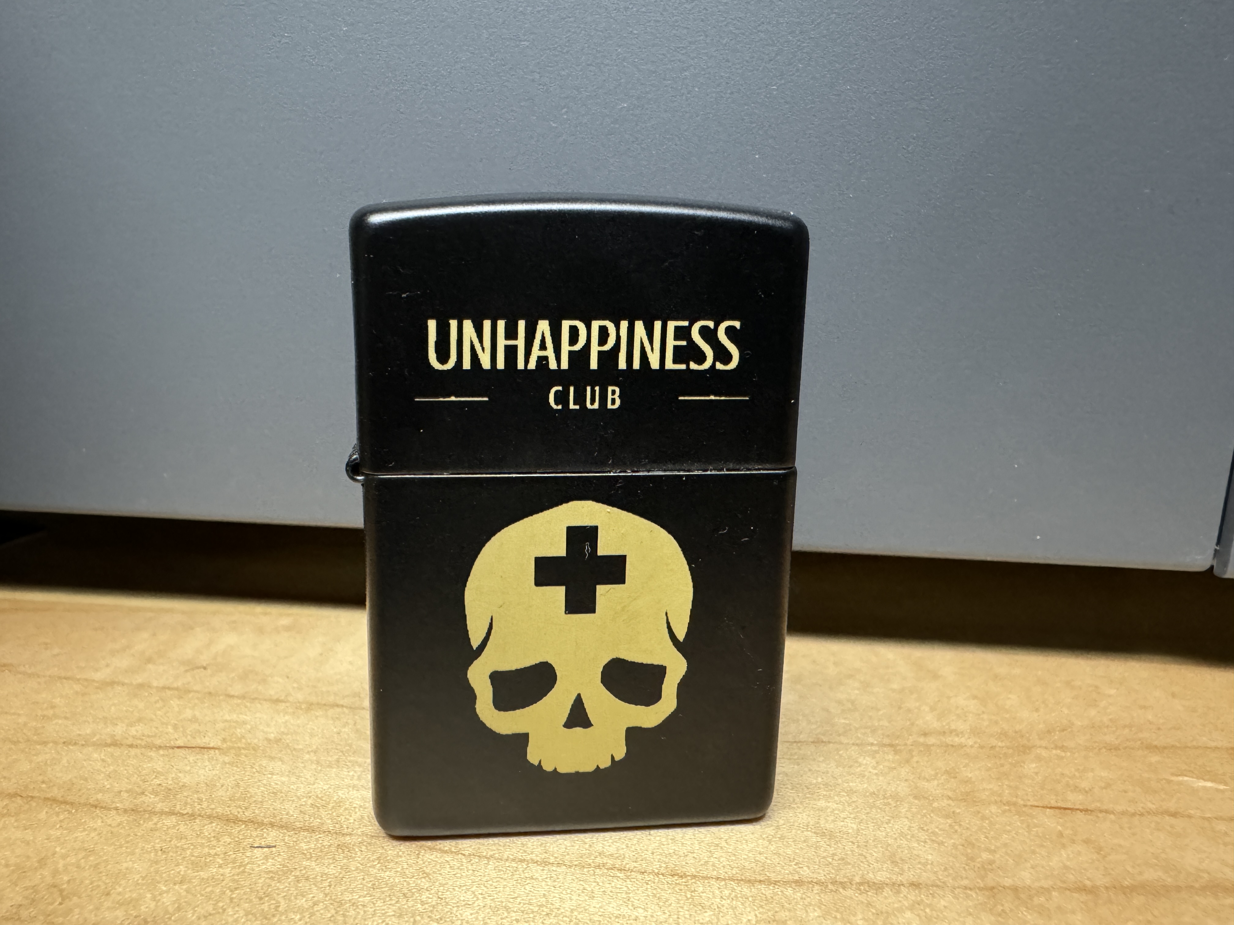 Unhappiness Club Zippo